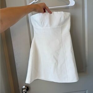 Baby Boo Asha White Mini Dress